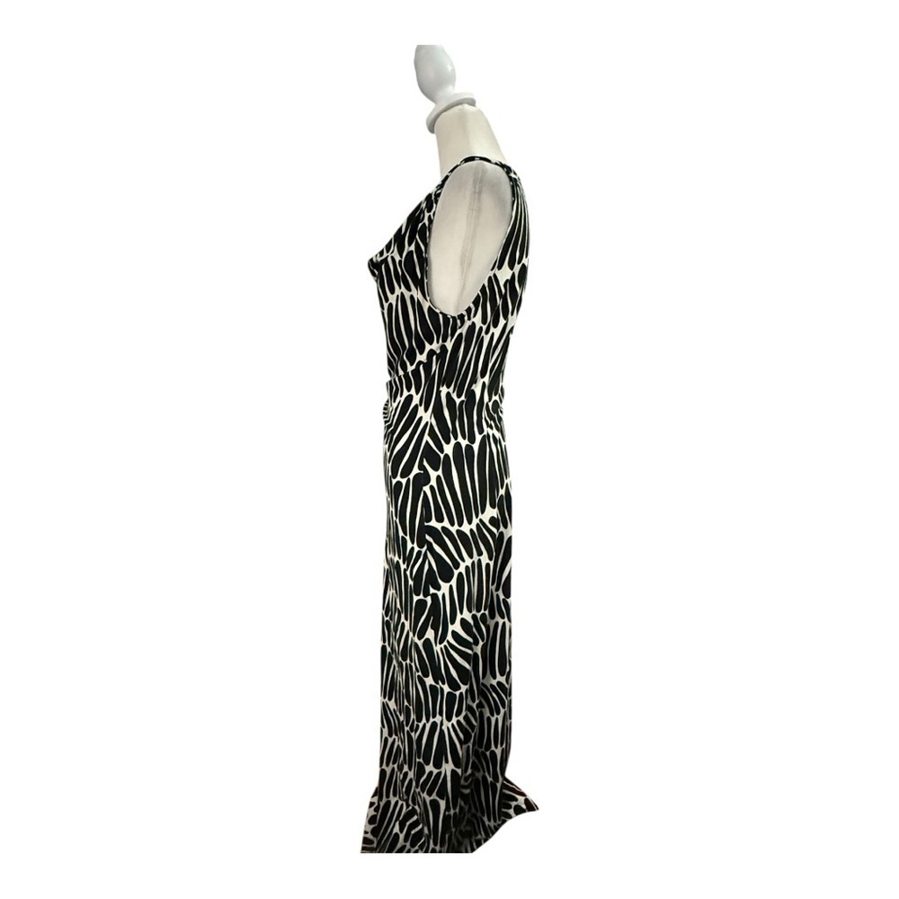 Tommy Bahama Black White Abstract Print Maxi Small Petite - Picture 7 of 7